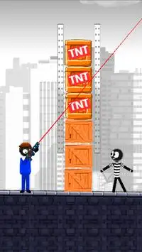 Mr The Bullet Stickman Screen Shot 4