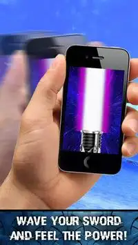 Lightsaber Augmented Reality Screen Shot 2