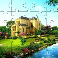 Maisons Jigsaw Puzzles Jeux gratuits 🧩🏘️🧩🏡 Screen Shot 7