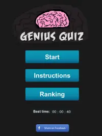 Genius Quiz - Smart Brain Trivia Game Screen Shot 6