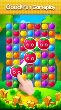 Fruit Candy Blast - Link Line puzzle game Screen Shot 0