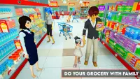 Virtual Anime Father Life Sim Screen Shot 5