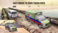Juego del rescate de la ambulancia del ejército Screen Shot 2