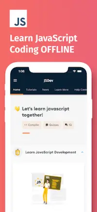 Learn JavaScript: Learn & Code Screen Shot 0