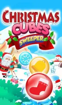Christmas Cubes Sweeper - A Match Adventure Screen Shot 1