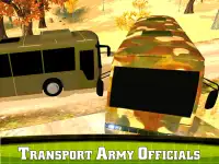 Off-Road Army Bus Simulator 3D Screen Shot 9