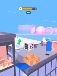 Road Glider - Flying Game Screen Shot 0