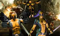 Superhero Virtual Family : Dead Fighting Pool 2018 Screen Shot 3