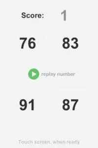 1-100 English numbers trainer Screen Shot 1