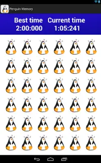 Penguin Memory Screen Shot 4