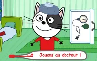 La Famille Chat Jeu de Docteur・Kids games & Cats! Screen Shot 16