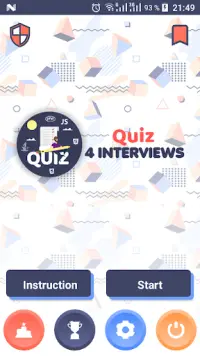 Quiz Code Game 4 Interviews Screen Shot 1