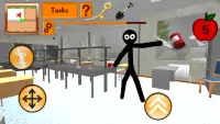 Stickman Teacher. Neighbor School Escape 3D Screen Shot 3