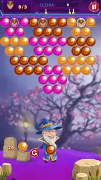 Bubble shooter with hero Screen Shot 2