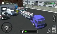 Truck Driver Sim 3D 2018 Screen Shot 1