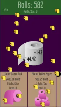 Toilet Paper Clicker Screen Shot 1