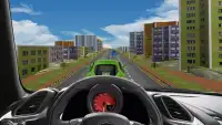 trafic courses dans Car-3D Screen Shot 2