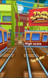 Princess Endless Run: Train Subway Surf Screen Shot 6