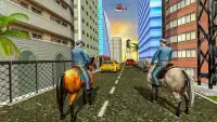 Police Horse Grand Crime City Gangster Mafia Chase Screen Shot 3