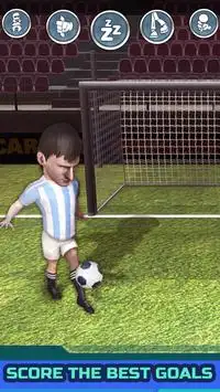 Messi barcelona strike: livescore (football games) Screen Shot 1