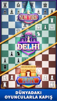 Chess Clash: çevrimiçi oyna Screen Shot 2