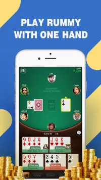 Rummy Palace - Indian Rummy Play with One Hand Screen Shot 0