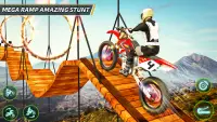 Moto-motorstunts: racegames Screen Shot 1