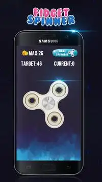 Fidget Hand Spinner Simulator PRO Screen Shot 1