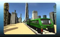 Elevated Bus 3D City Rush Screen Shot 1