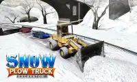 Winter Snow Plow Koparka Sim Screen Shot 0