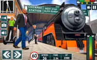 Transport- Public Locomotive Train Simulator 2018 Screen Shot 1