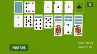 Solitaire thẻ Game Online Screen Shot 2