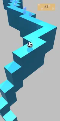 AK Ziggy Ball : PK Zig zag Tap Screen Shot 4