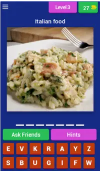 Italian Foodie Quiz (Italian Food Game) Screen Shot 2