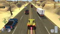 Heavy Traffic Rider Car Game Screen Shot 0