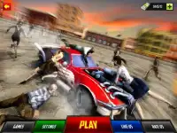 Zombie Car Smash Derby Screen Shot 8