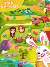 Osterhasen-Ei-Spiele: Candy Match 3 & Dress Up Screen Shot 9