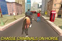 Polizeipferdeverfolgung vs NYC Gangster Screen Shot 10
