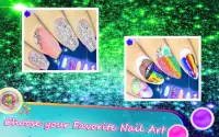 Manicure nail art salon - permainan anak perempuan Screen Shot 1