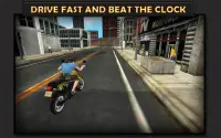 Moto Rider 3D: City Misi Screen Shot 1