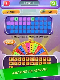 Wheel of Word - Fortune Game Screen Shot 2