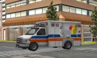 Kids Unicorn Ambulance Parking Screen Shot 0