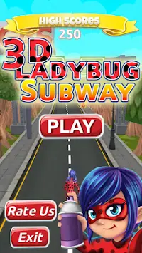 ladybug and cat noir game adventure Screen Shot 0