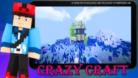 Map Crazy Craft for MCPE Screen Shot 1