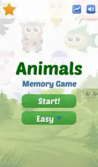 Kids Animals Memory Game Screen Shot 4