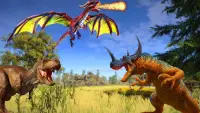 ड्रैगन सिम्युलेटर लड़ाई एरिना: ड्रैगन फ्री गेम Screen Shot 1