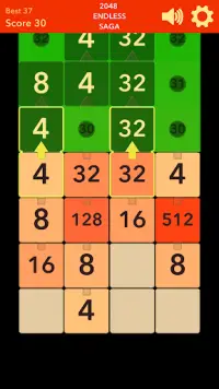 2048 Endless Saga Screen Shot 1