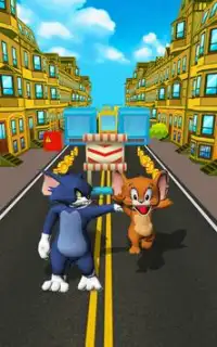 Tom and Mouse Subway Catch Game Screen Shot 7