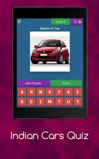 Indian Cars Quiz Game Screen Shot 9