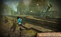 Secret Agent Lara: Lost Temple Jungle Run game Screen Shot 2